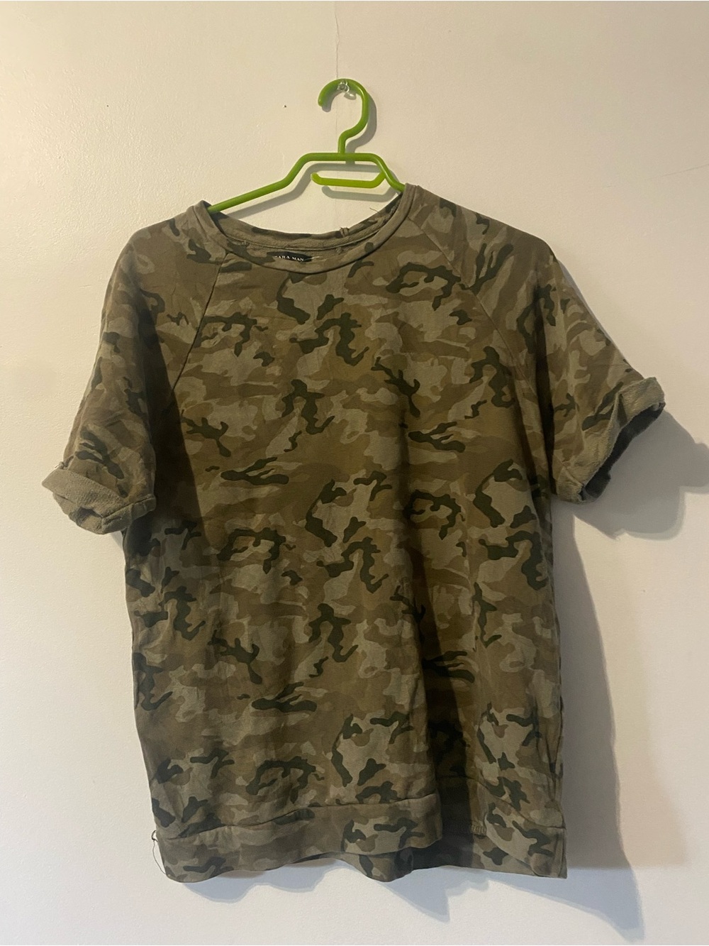 Men’s Camouflage Short Sleeve Tee - Olive Camo